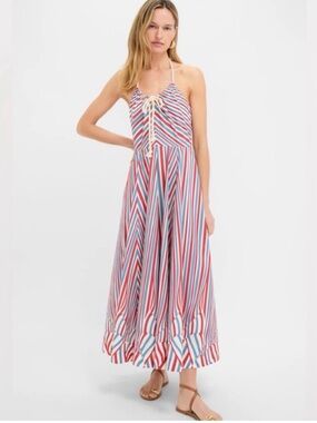Tuckernuck Americana Striped Sierra Maxi Dress, Medium